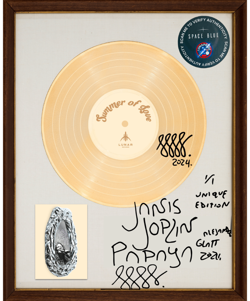 JANIS JOPLIN PAPAYA - Marketplace | NFT Blue